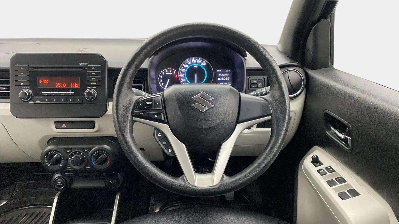 2018 Maruti IGNIS ZETA 1.2 AMT, Petrol, Automatic, 25,974 km, Steering Wheel Close Up