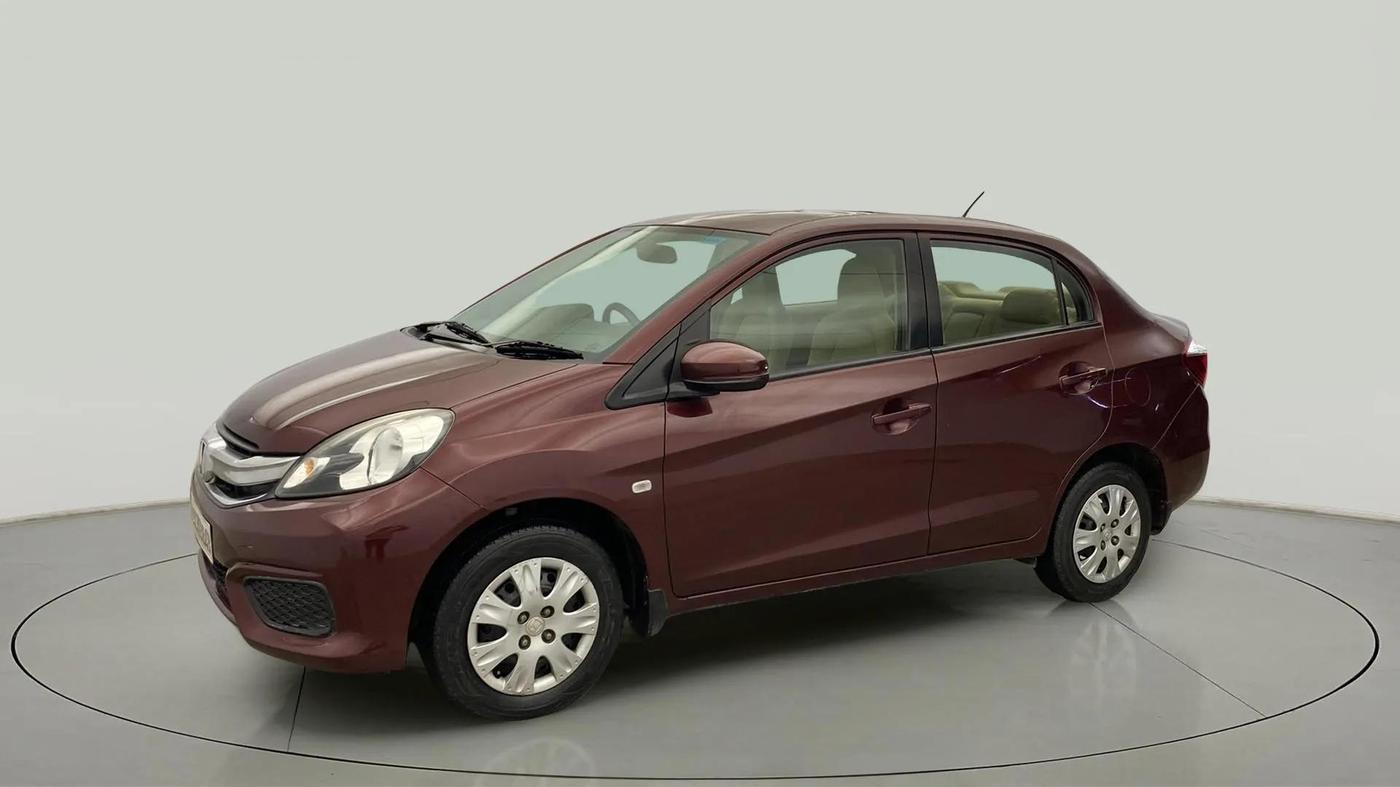 2016 Honda Amaze 1.2L I-VTEC S, CNG, Manual, 32,219 km, Left Front Diagonal