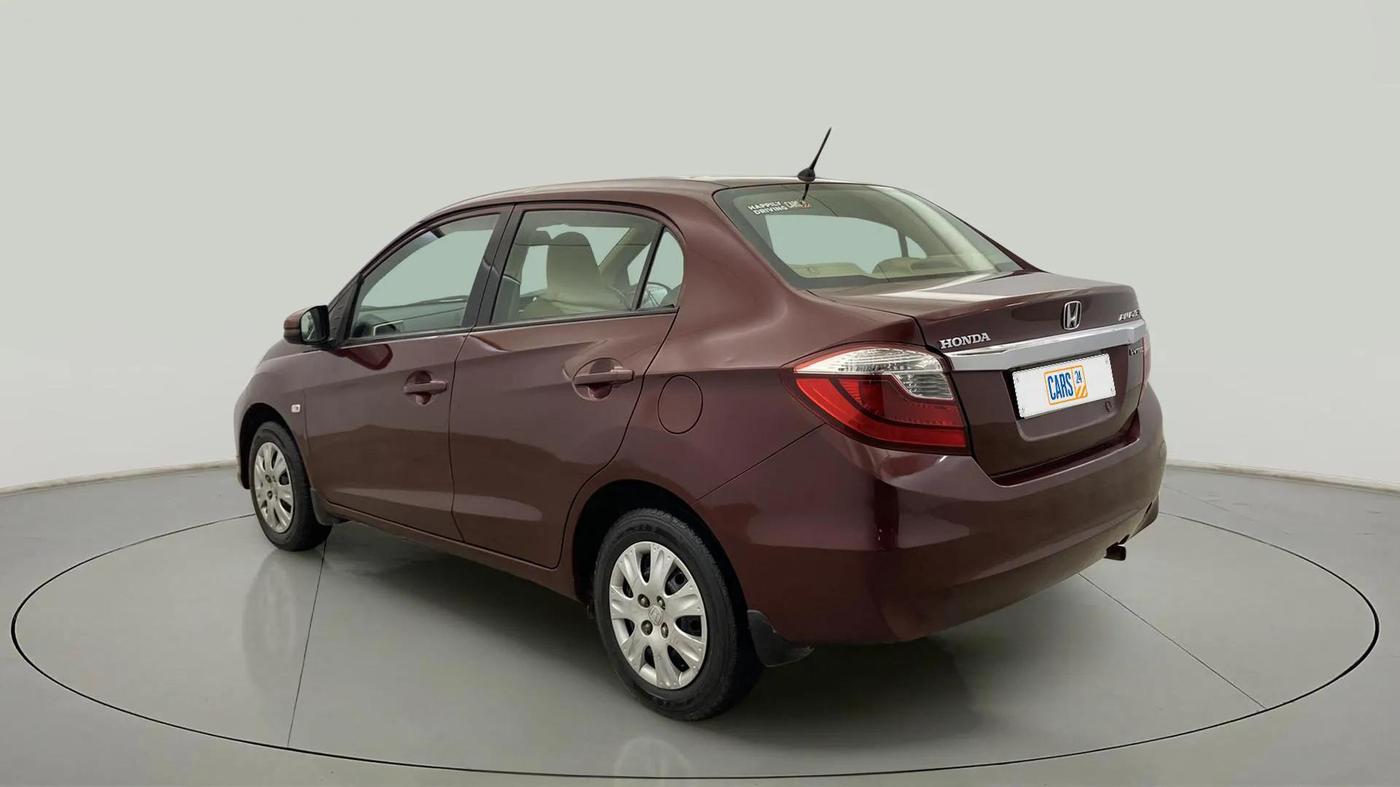 2016 Honda Amaze 1.2L I-VTEC S, CNG, Manual, 32,219 km, Left Back Diagonal