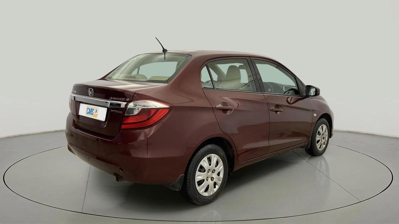 2016 Honda Amaze 1.2L I-VTEC S, CNG, Manual, 32,219 km, Right Back Diagonal