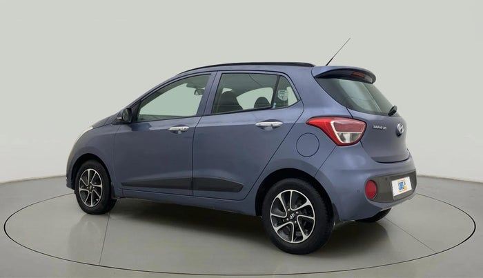 2017 Hyundai Grand i10 ASTA 1.2 KAPPA VTVT, Petrol, Manual, 42,990 km, Left Back Diagonal