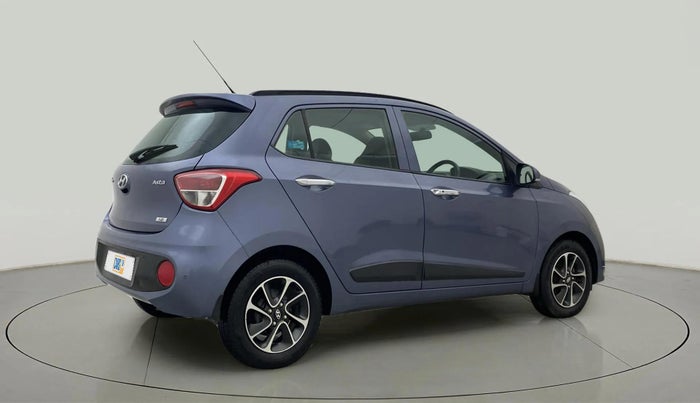 2017 Hyundai Grand i10 ASTA 1.2 KAPPA VTVT, Petrol, Manual, 42,990 km, Right Back Diagonal