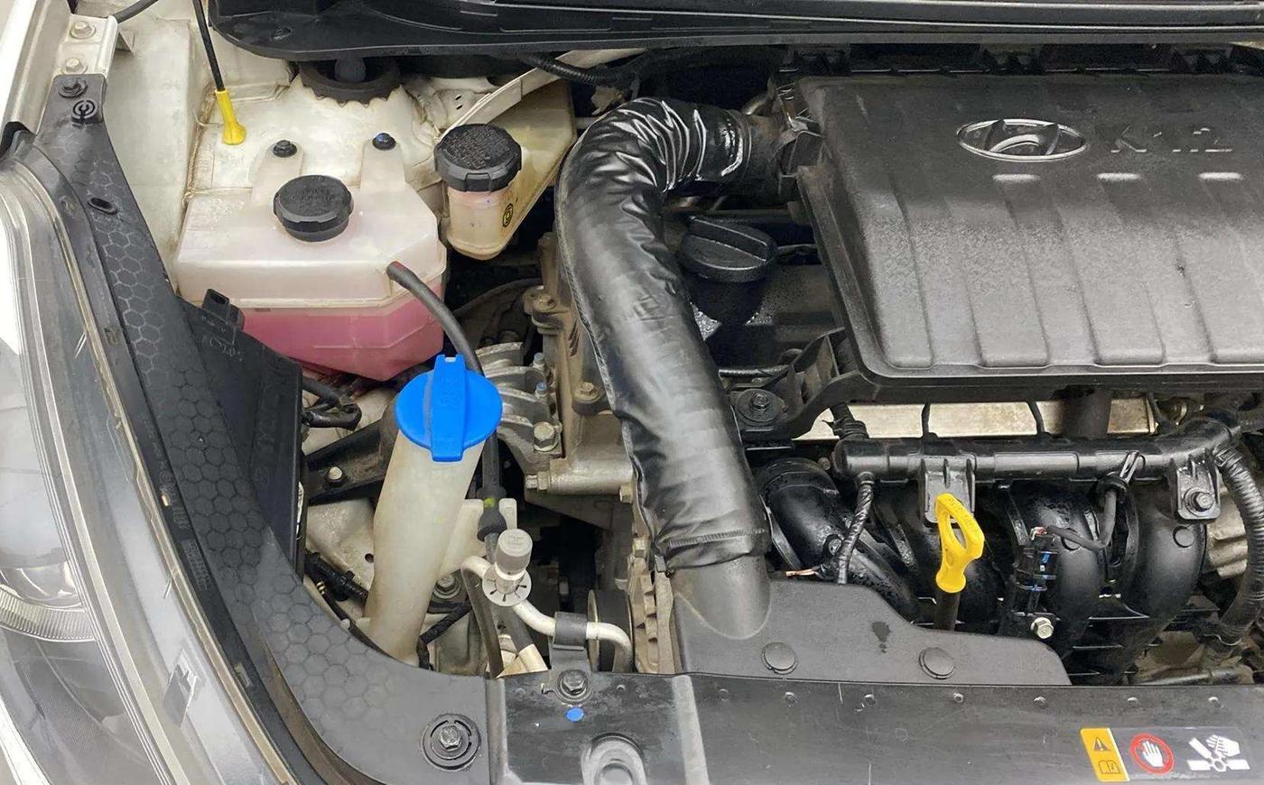 2021 Hyundai GRAND I10 NIOS ASTA AMT 1.2 KAPPA VTVT, Petrol, Automatic, 55,902 km, Engine View - Right