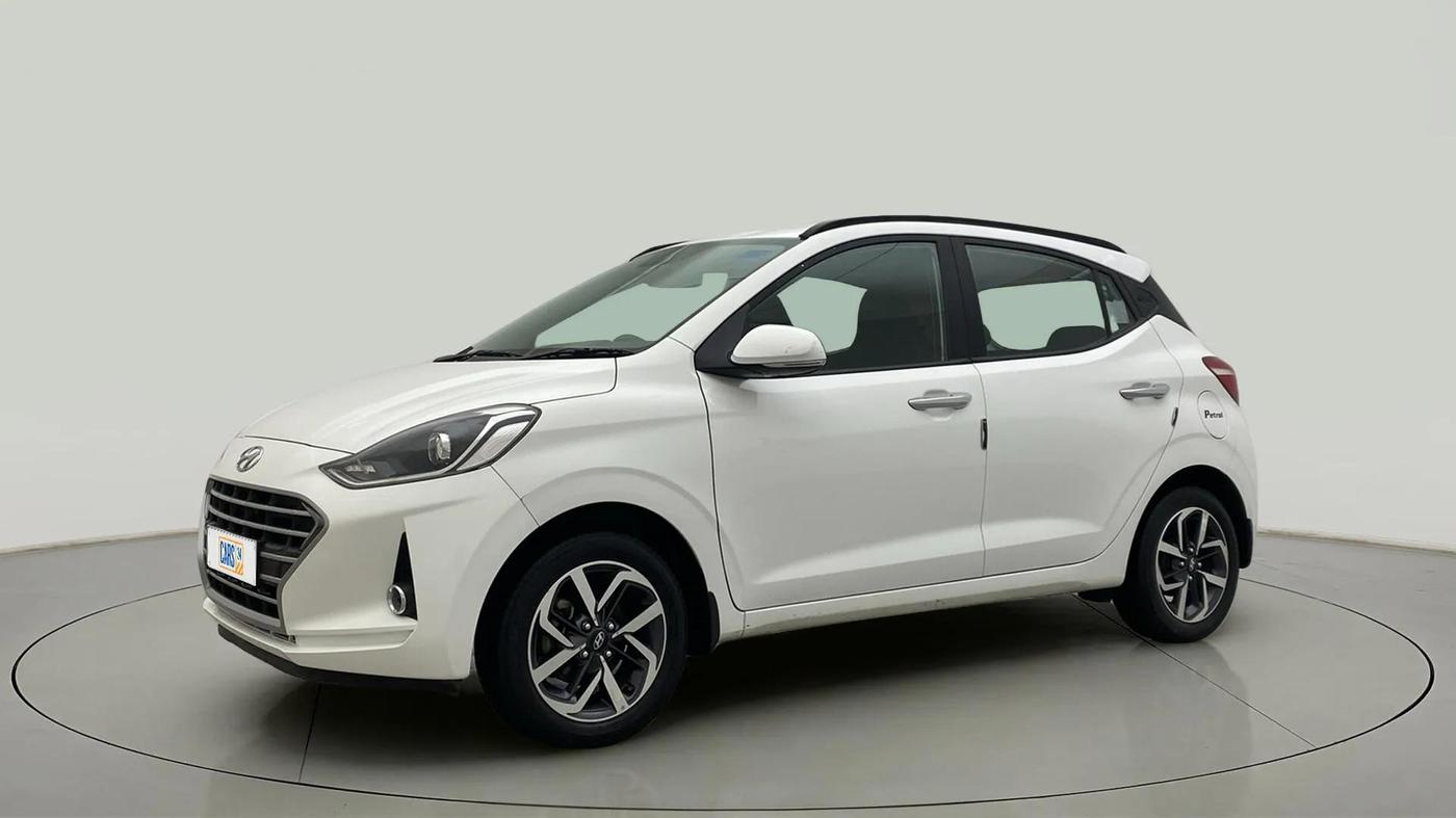 2021 Hyundai GRAND I10 NIOS ASTA AMT 1.2 KAPPA VTVT, Petrol, Automatic, 55,902 km, Left Front Diagonal