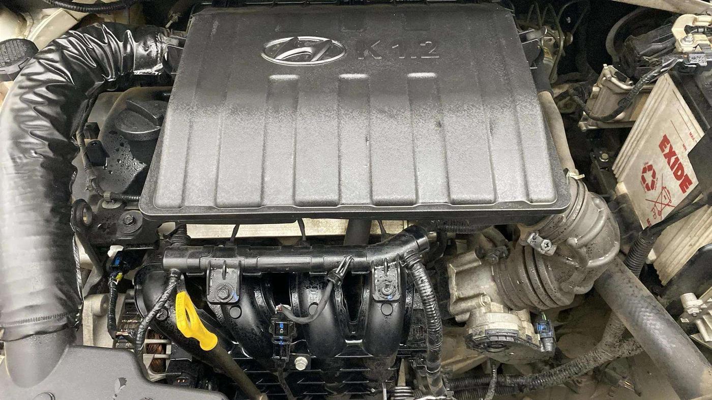 2021 Hyundai GRAND I10 NIOS ASTA AMT 1.2 KAPPA VTVT, Petrol, Automatic, 55,902 km, Engine View