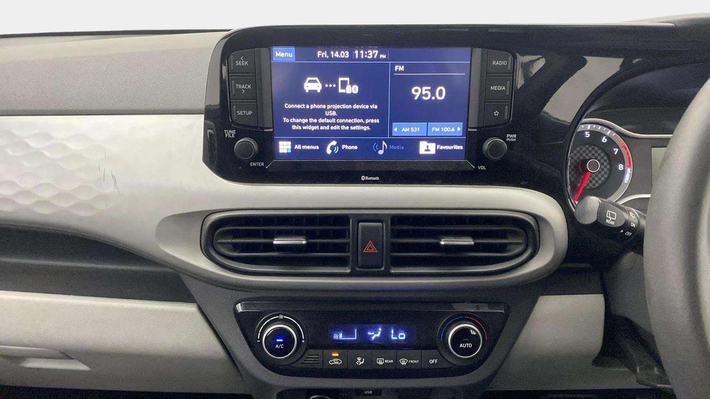 2021 Hyundai GRAND I10 NIOS ASTA AMT 1.2 KAPPA VTVT, Petrol, Automatic, 55,902 km, Air Conditioner