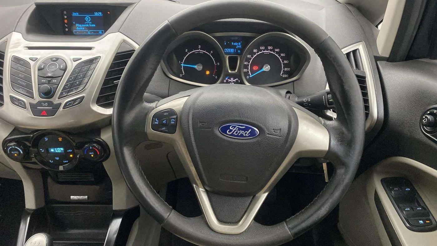 2014 Ford Ecosport TITANIUM 1.5L DIESEL, Diesel, Manual, 59,361 km, Steering Wheel Close Up