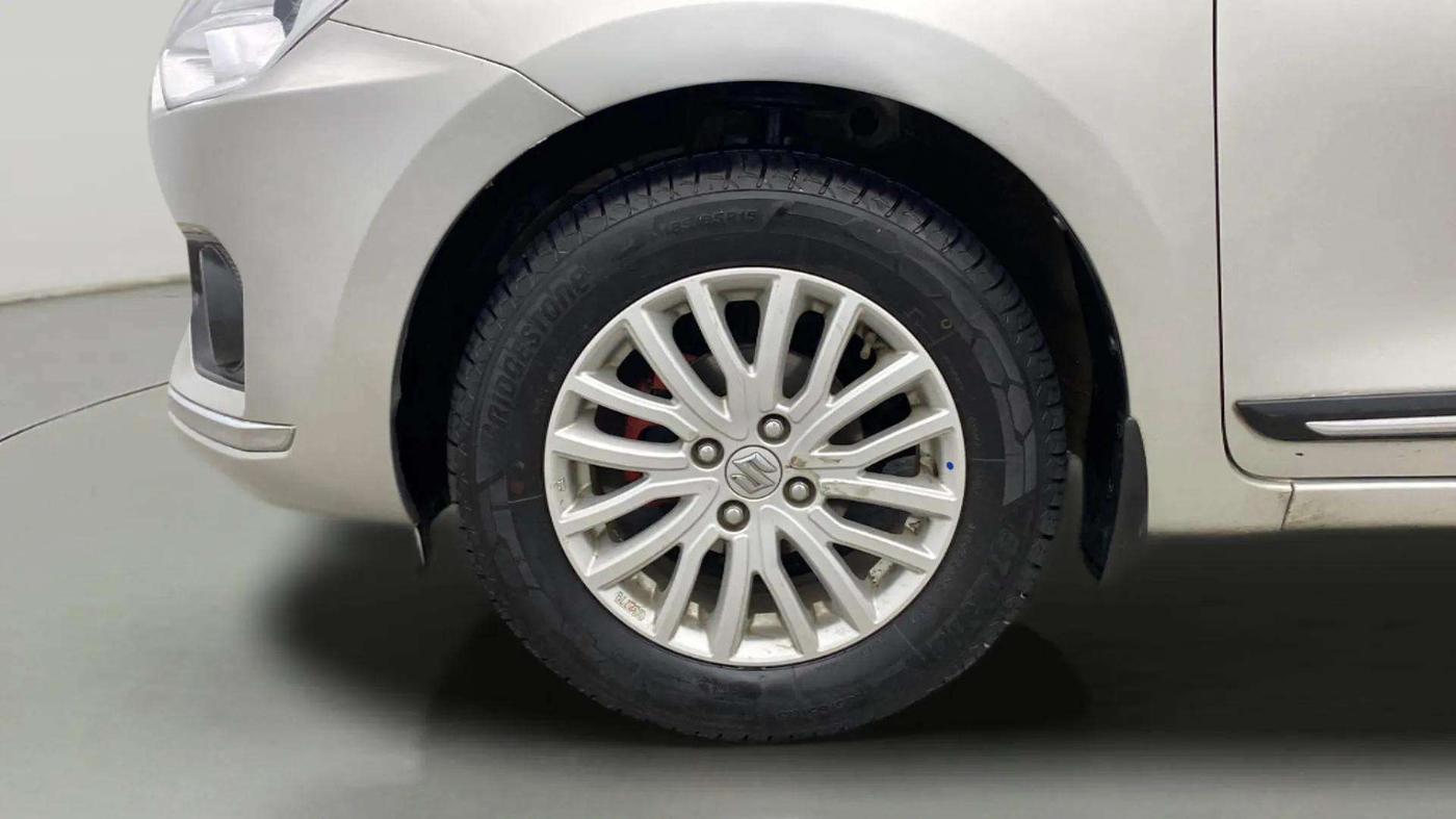 2018 Maruti Dzire ZXI AMT, Petrol, Automatic, 80,064 km, Left Front Wheel