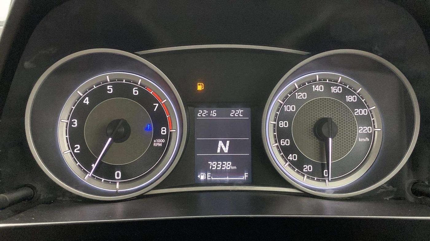 2018 Maruti Dzire ZXI AMT, Petrol, Automatic, 80,064 km, Odometer Image