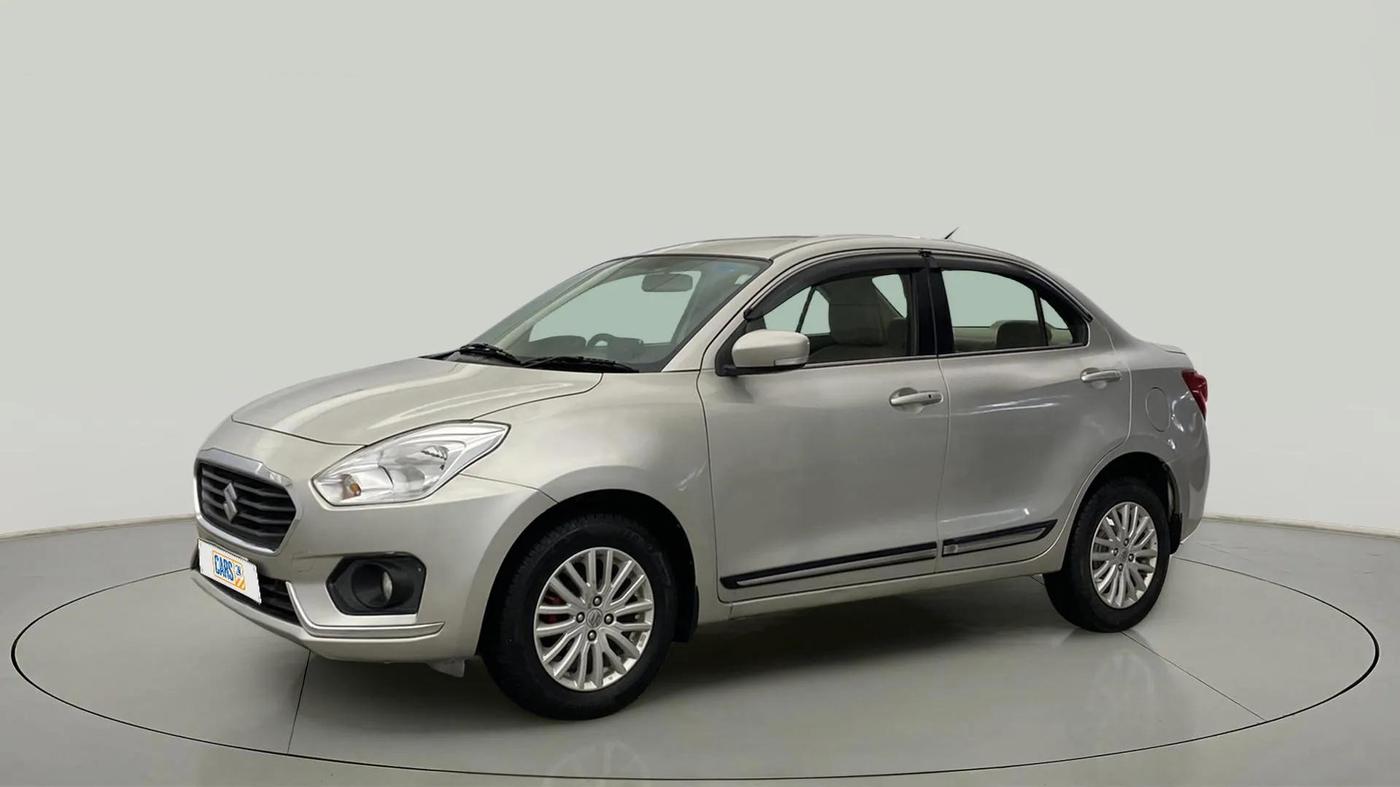 2018 Maruti Dzire ZXI AMT, Petrol, Automatic, 80,064 km, Left Front Diagonal