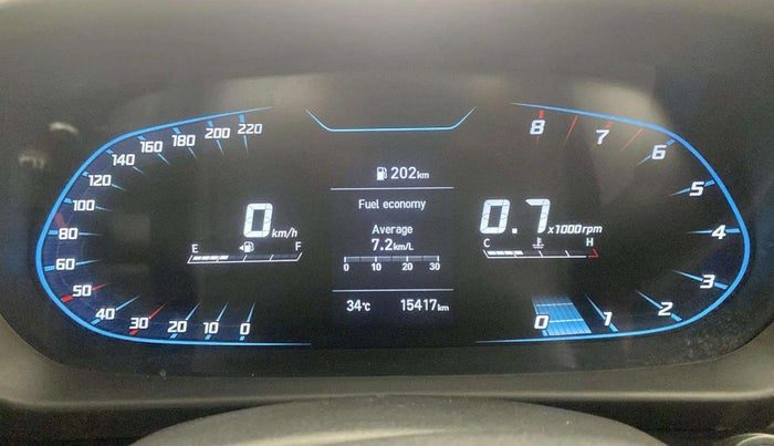 2022 Hyundai NEW I20 ASTA 1.2 MT, Petrol, Manual, 15,414 km, Odometer Image