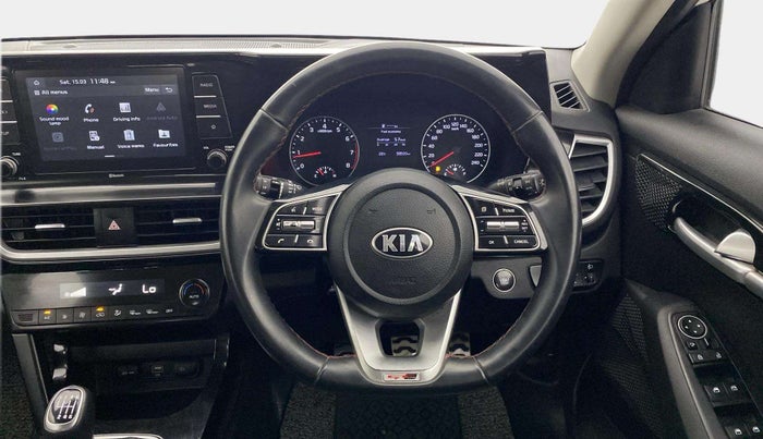 2020 KIA SELTOS GTK 1.4 PETROL, Petrol, Manual, 38,490 km, Steering Wheel Close Up