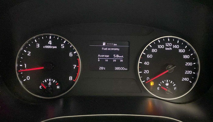 2020 KIA SELTOS GTK 1.4 PETROL, Petrol, Manual, 38,490 km, Odometer Image