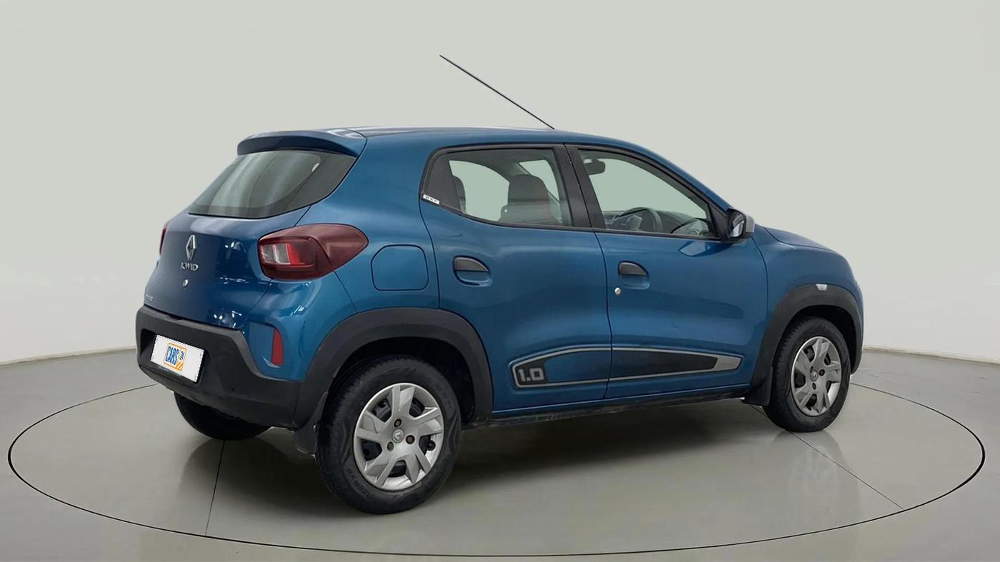 2021 Renault Kwid RXT 1.0 (O), Petrol, Manual, 12,808 km, Right Back Diagonal