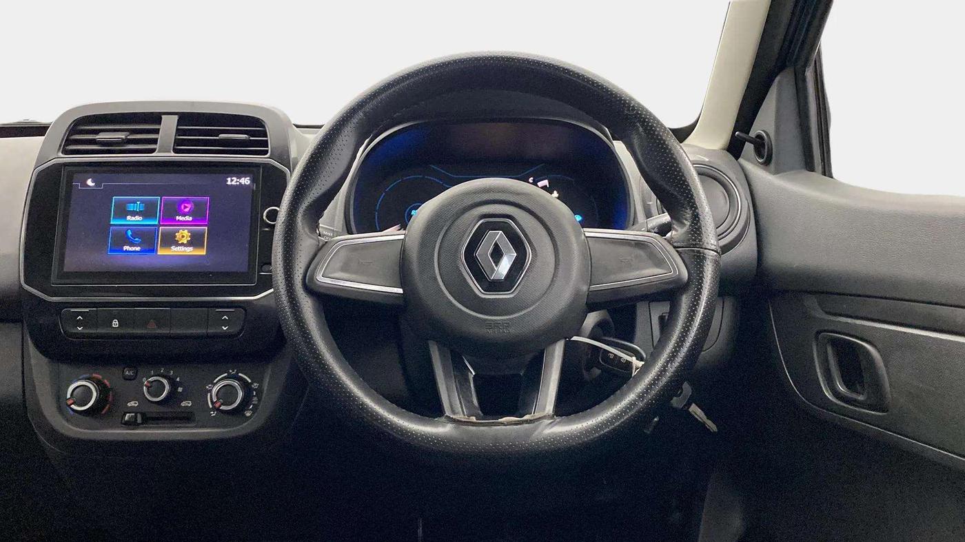 2021 Renault Kwid RXT 1.0 (O), Petrol, Manual, 12,808 km, Steering Wheel Close Up
