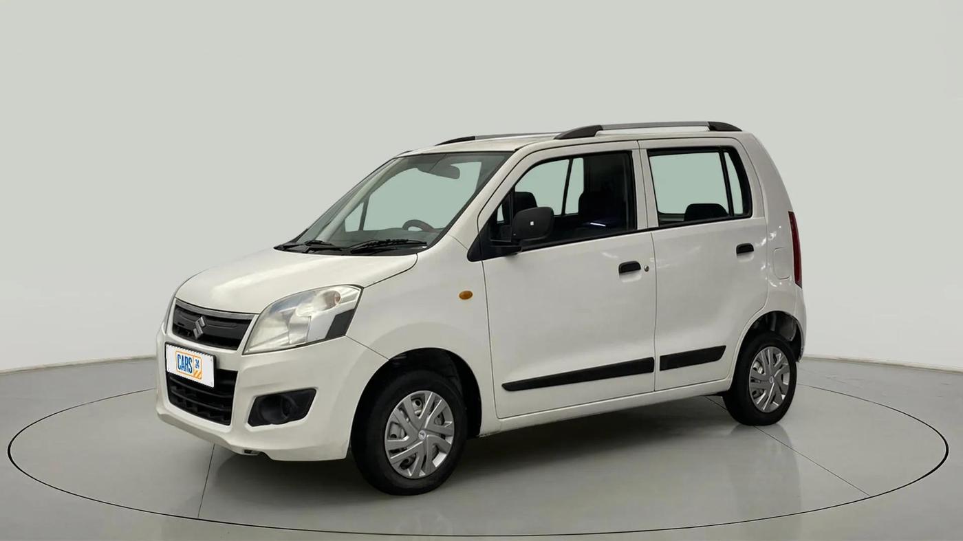 2013 Maruti Wagon R 1.0 LXI, Petrol, Manual, 32,962 km, Left Front Diagonal