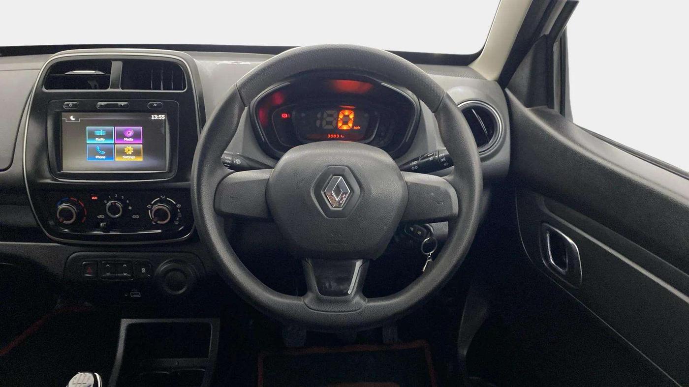 2019 Renault Kwid RXT 1.0 (O), Petrol, Manual, 40,174 km, Steering Wheel Close Up