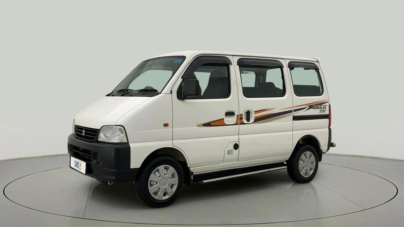 2022 Maruti Eeco 5 STR AC CNG (O), CNG, Manual, 27,365 km, Left Front Diagonal