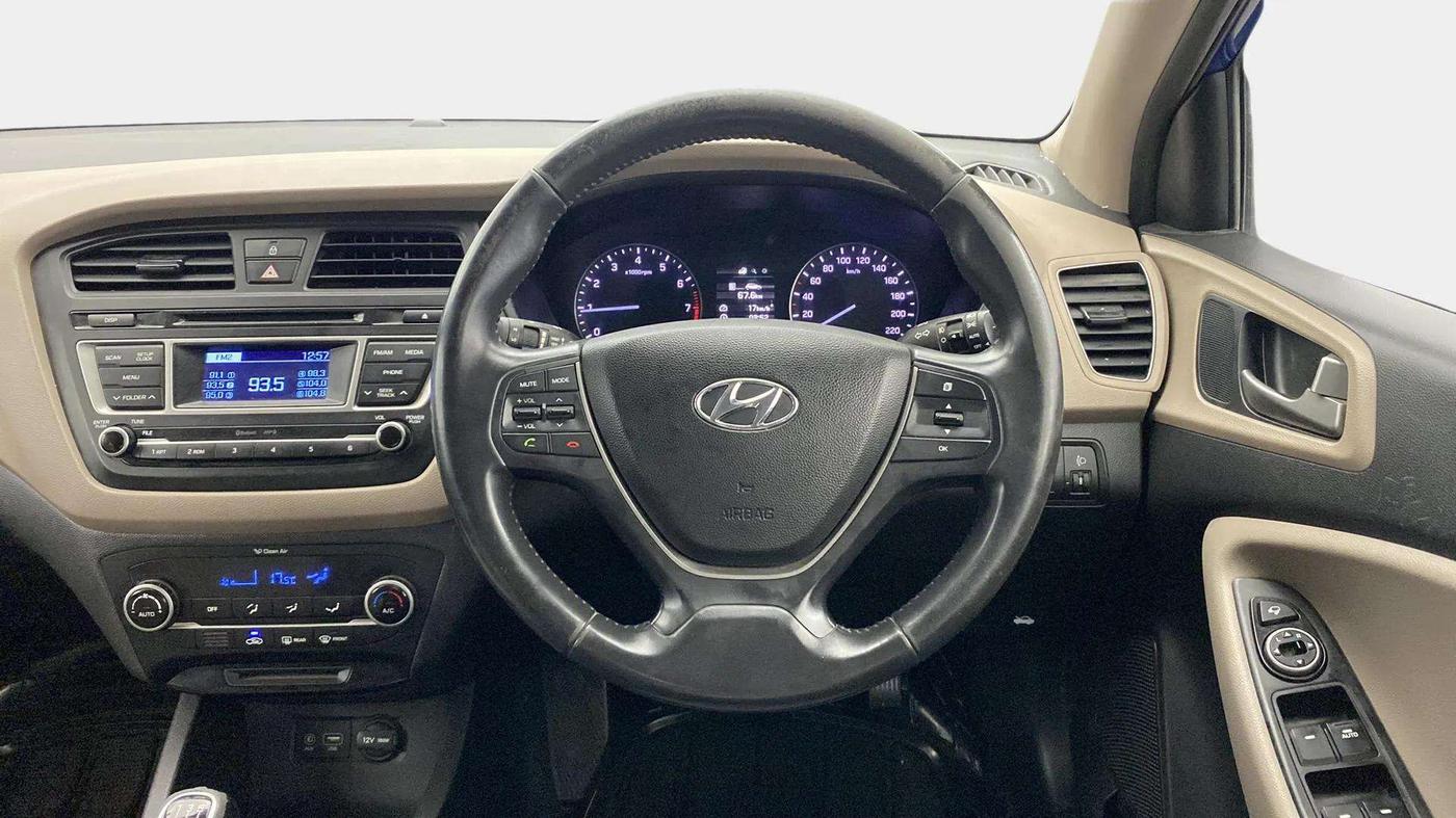 2015 Hyundai Elite i20 ASTA 1.2, Petrol, Manual, 53,445 km, Steering Wheel Close Up