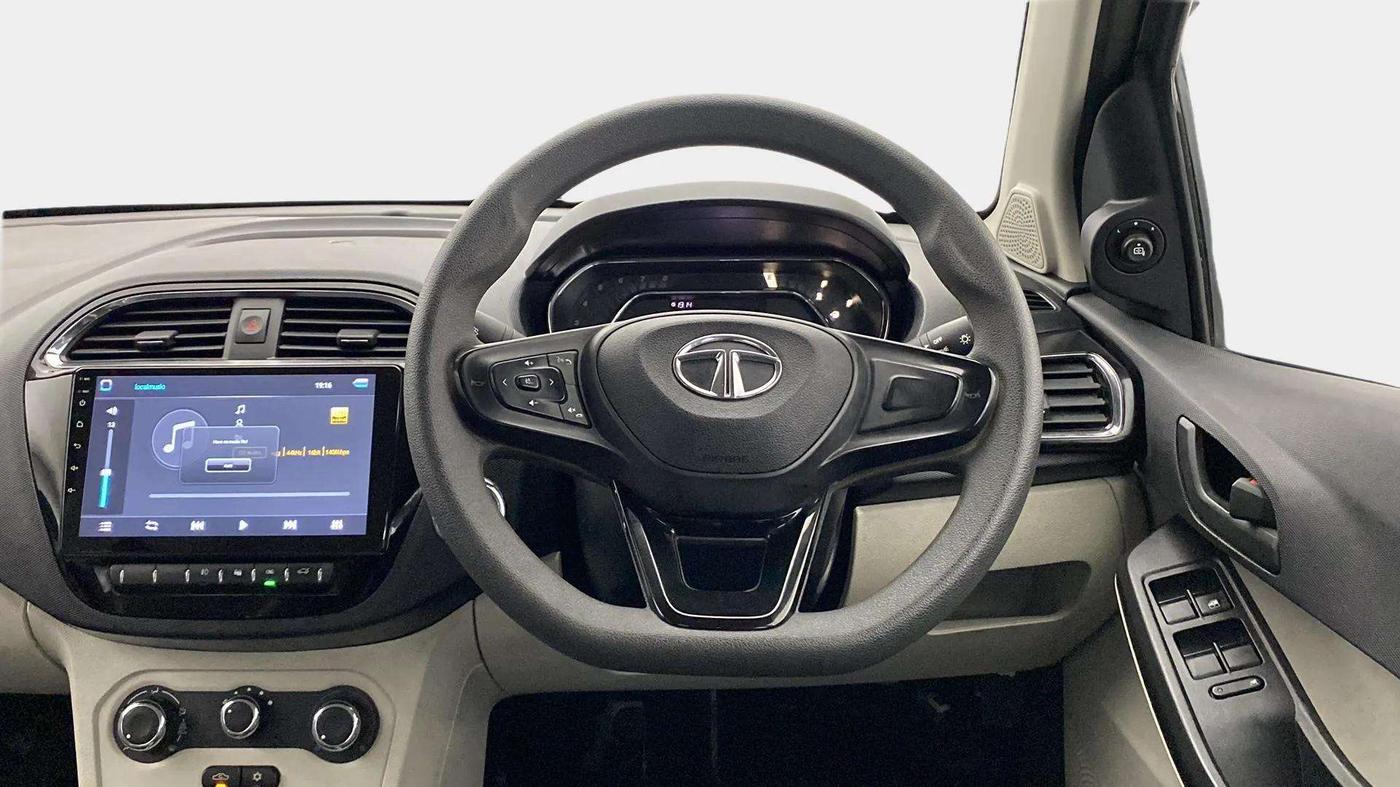 2023 Tata TIGOR XZ CNG, CNG, Manual, 15,812 km, Steering Wheel Close Up