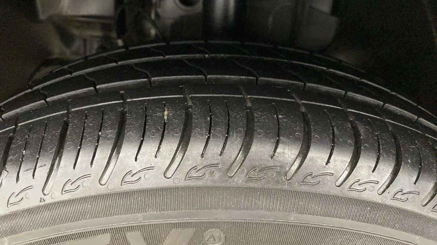 2023 Tata TIGOR XZ CNG, CNG, Manual, 15,812 km, Left Front Tyre Tread