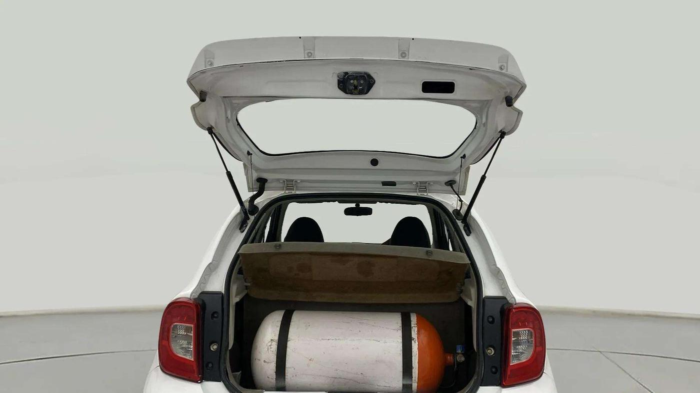 2015 Nissan Micra XV CVT, CNG, Automatic, 96,432 km, Boot Door Open