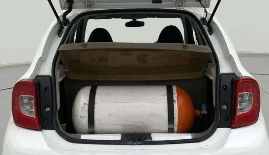 2015 Nissan Micra XV CVT, CNG, Automatic, 96,432 km, Boot Open Zoomed View