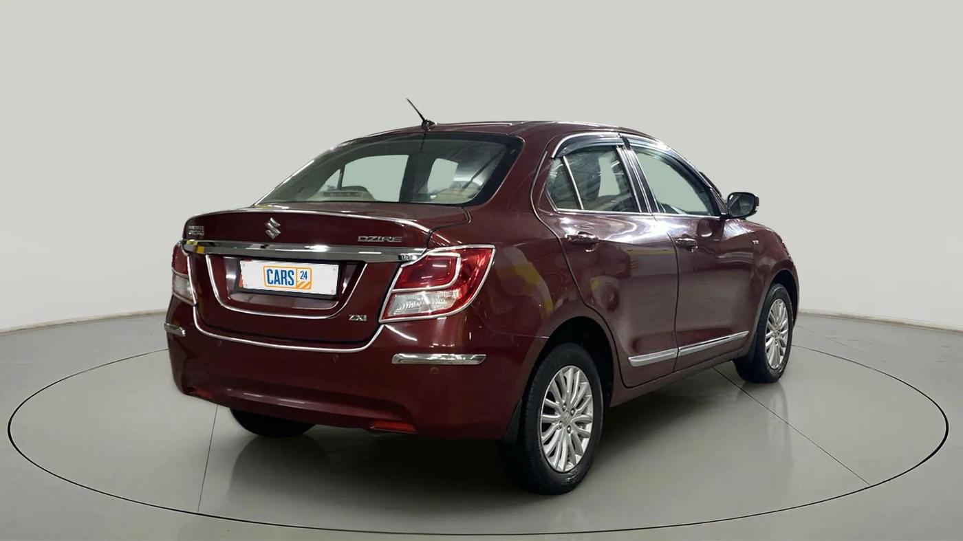 2019 Maruti Dzire ZXI, Petrol, Manual, 55,304 km, Right Back Diagonal