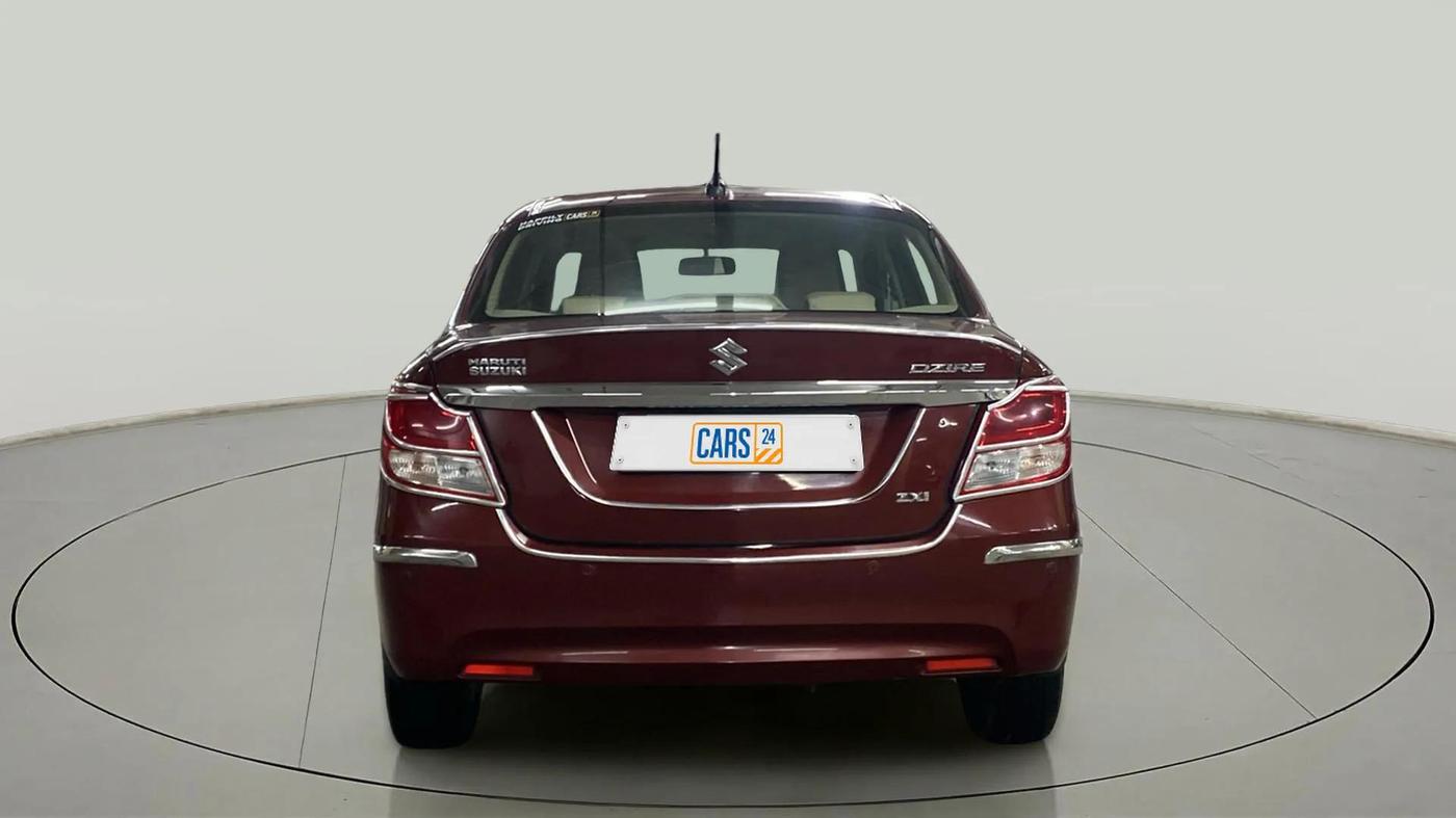 2019 Maruti Dzire ZXI, Petrol, Manual, 55,304 km, Back/Rear