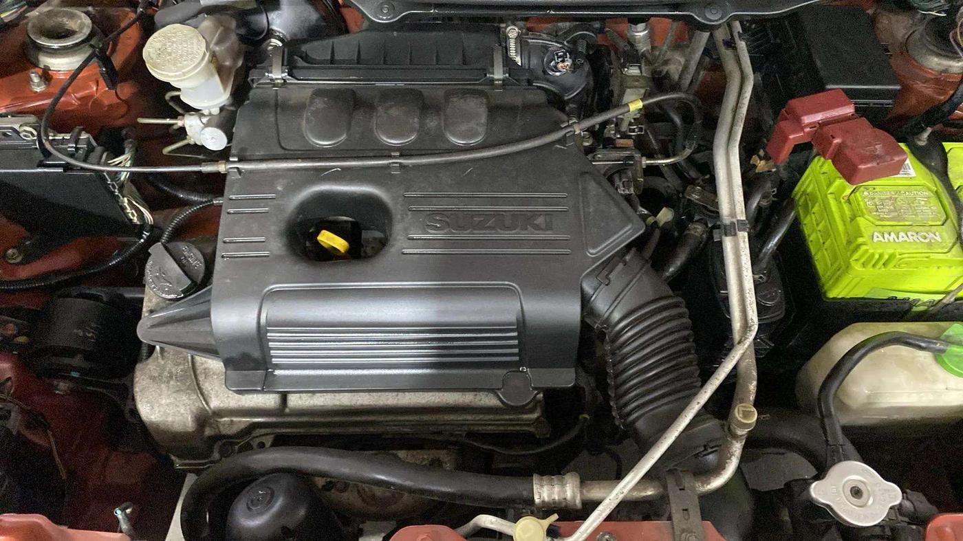 2014 Maruti Wagon R 1.0 LXI CNG, CNG, Manual, 62,851 km, Engine View