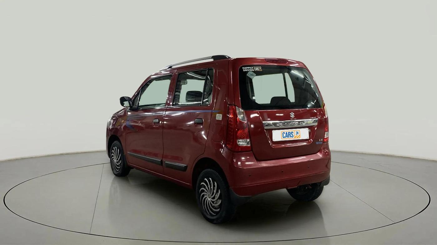 2014 Maruti Wagon R 1.0 LXI CNG, CNG, Manual, 62,851 km, Left Back Diagonal