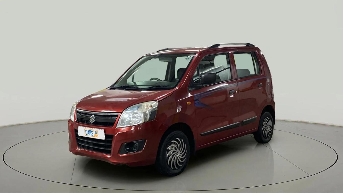 2014 Maruti Wagon R 1.0 LXI CNG, CNG, Manual, 62,851 km, Left Front Diagonal