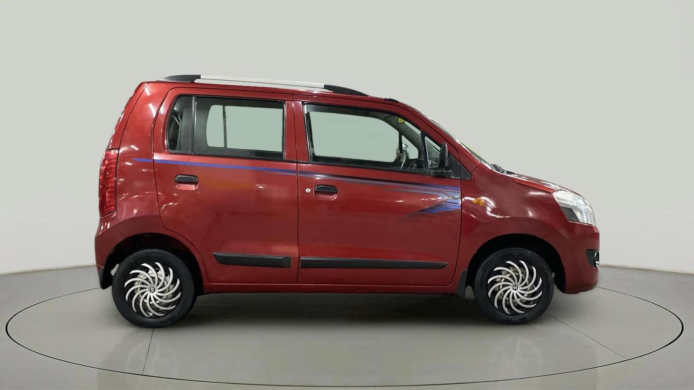 2014 Maruti Wagon R 1.0 LXI CNG, CNG, Manual, 62,851 km, Right Side View