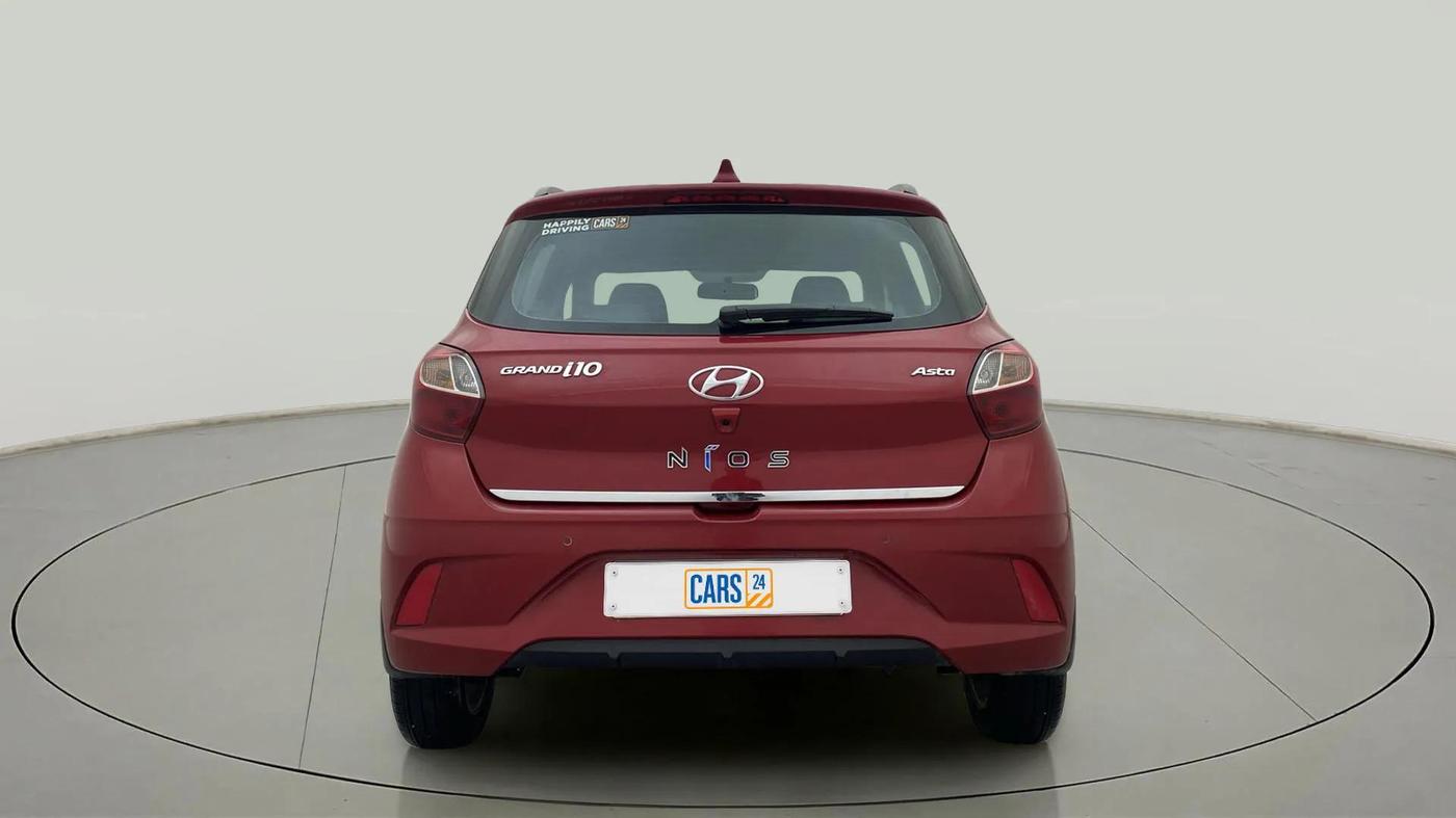 2022 Hyundai GRAND I10 NIOS ASTA AMT 1.2 KAPPA VTVT, Petrol, Automatic, 15,526 km, Back/Rear