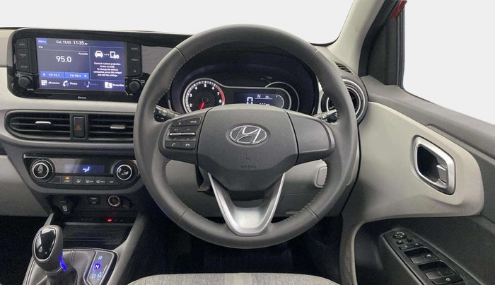 2022 Hyundai GRAND I10 NIOS ASTA AMT 1.2 KAPPA VTVT, Petrol, Automatic, 15,526 km, Steering Wheel Close Up