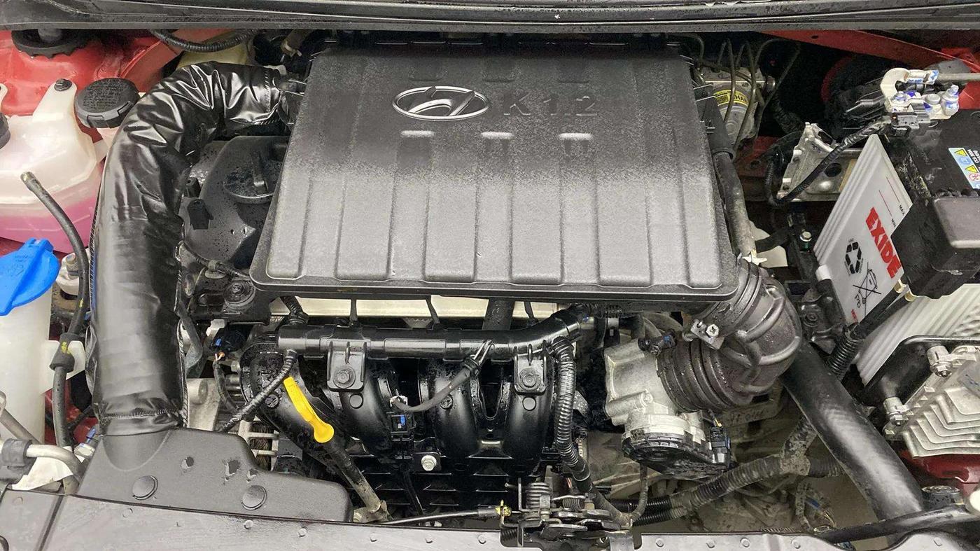 2022 Hyundai GRAND I10 NIOS ASTA AMT 1.2 KAPPA VTVT, Petrol, Automatic, 15,526 km, Engine View