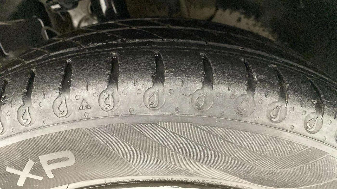 2022 Tata Tiago XTA PETROL, Petrol, Automatic, 42,454 km, Left Front Tyre Tread