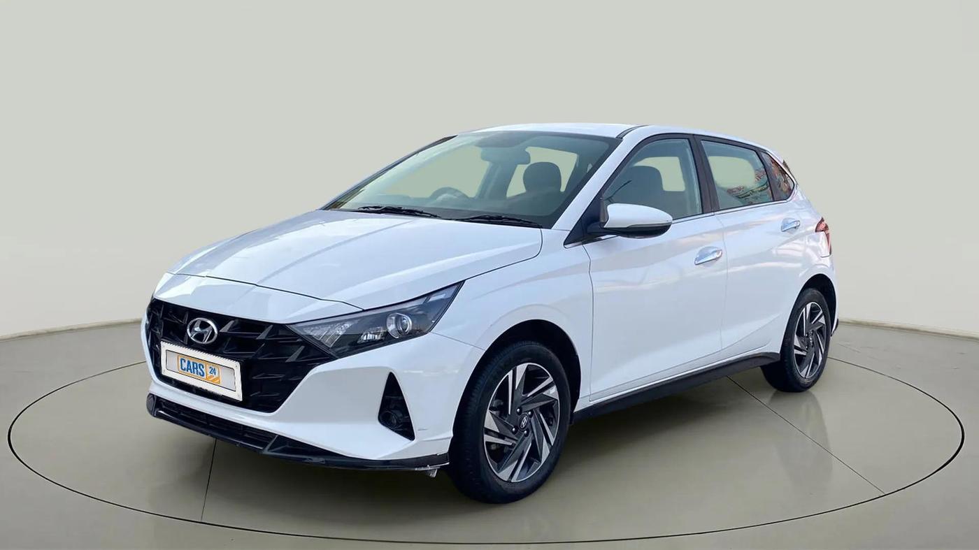 2021 Hyundai NEW I20 ASTA (O) 1.2 MT, Petrol, Manual, 17,912 km, Left Front Diagonal