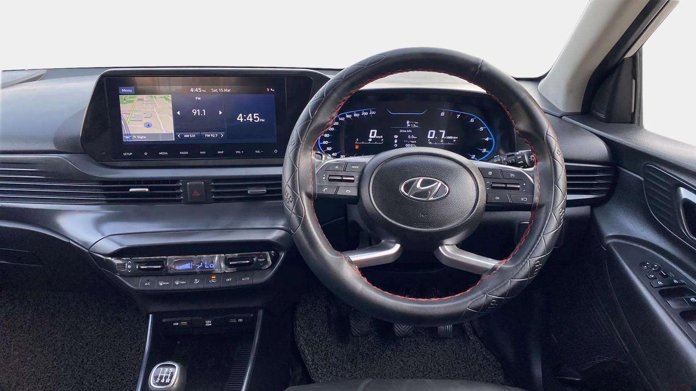 2021 Hyundai NEW I20 ASTA (O) 1.2 MT, Petrol, Manual, 17,912 km, Steering Wheel Close Up