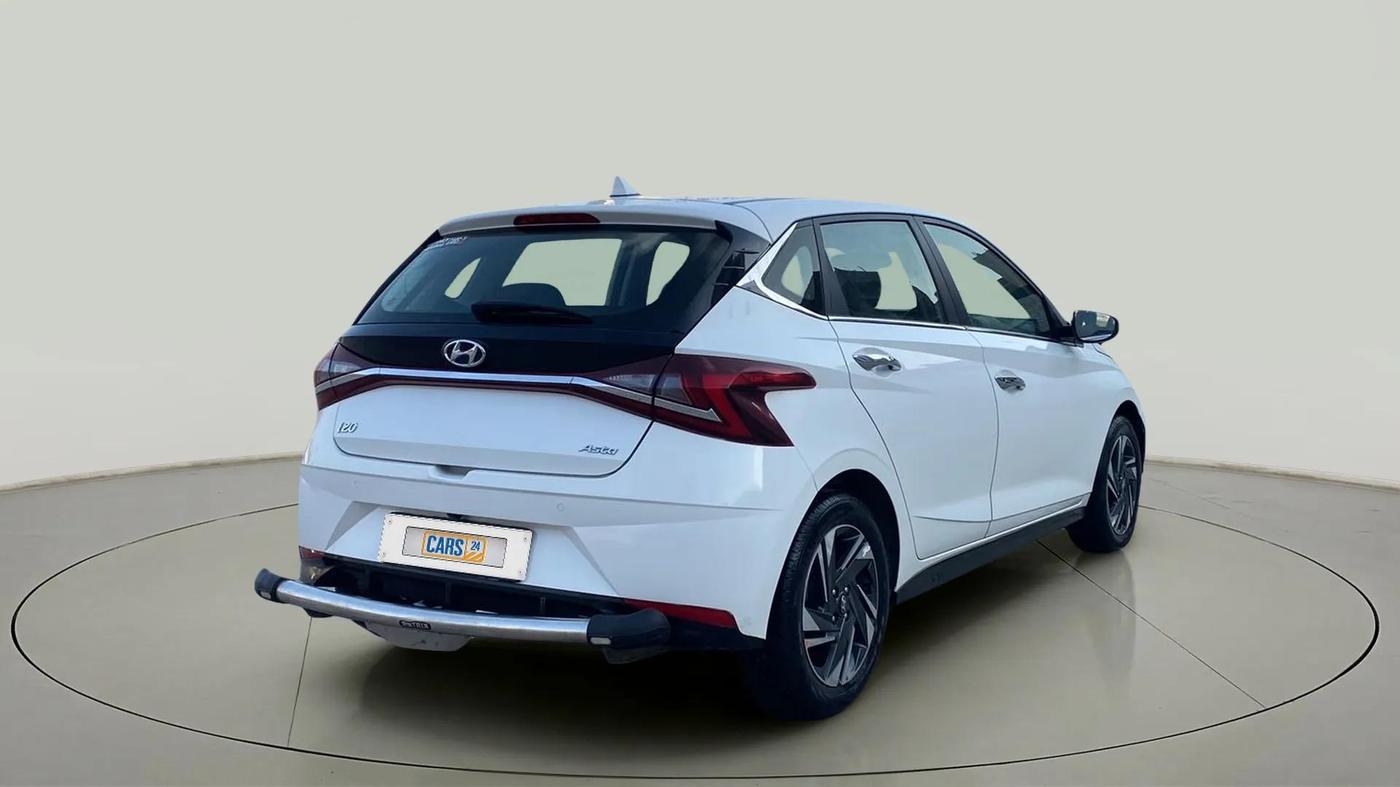 2021 Hyundai NEW I20 ASTA (O) 1.2 MT, Petrol, Manual, 17,912 km, Right Back Diagonal