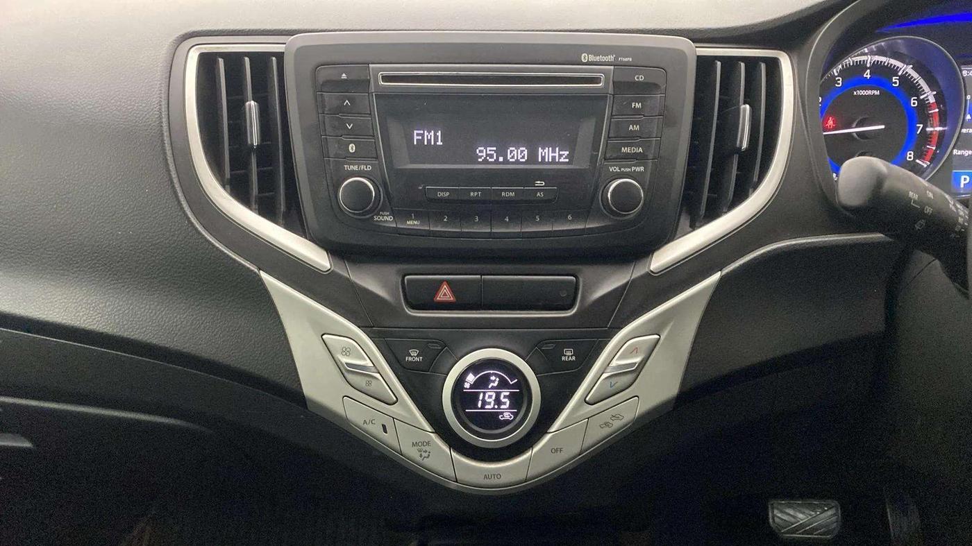2016 Maruti Baleno ZETA CVT PETROL 1.2, Petrol, Automatic, 31,820 km, Air Conditioner