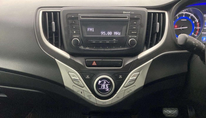2016 Maruti Baleno ZETA CVT PETROL 1.2, Petrol, Automatic, 31,820 km, Air Conditioner