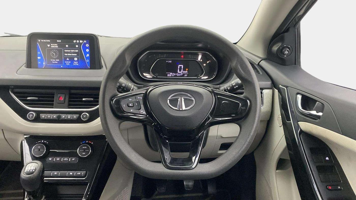 2020 Tata NEXON XZ PLUS PETROL, Petrol, Manual, 30,329 km, Steering Wheel Close Up