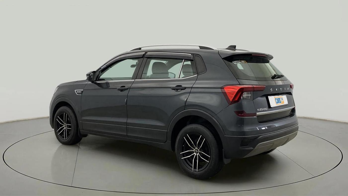 2021 Skoda KUSHAQ AMBITION 1.0L TSI MT, Petrol, Manual, 27,408 km, Left Back Diagonal
