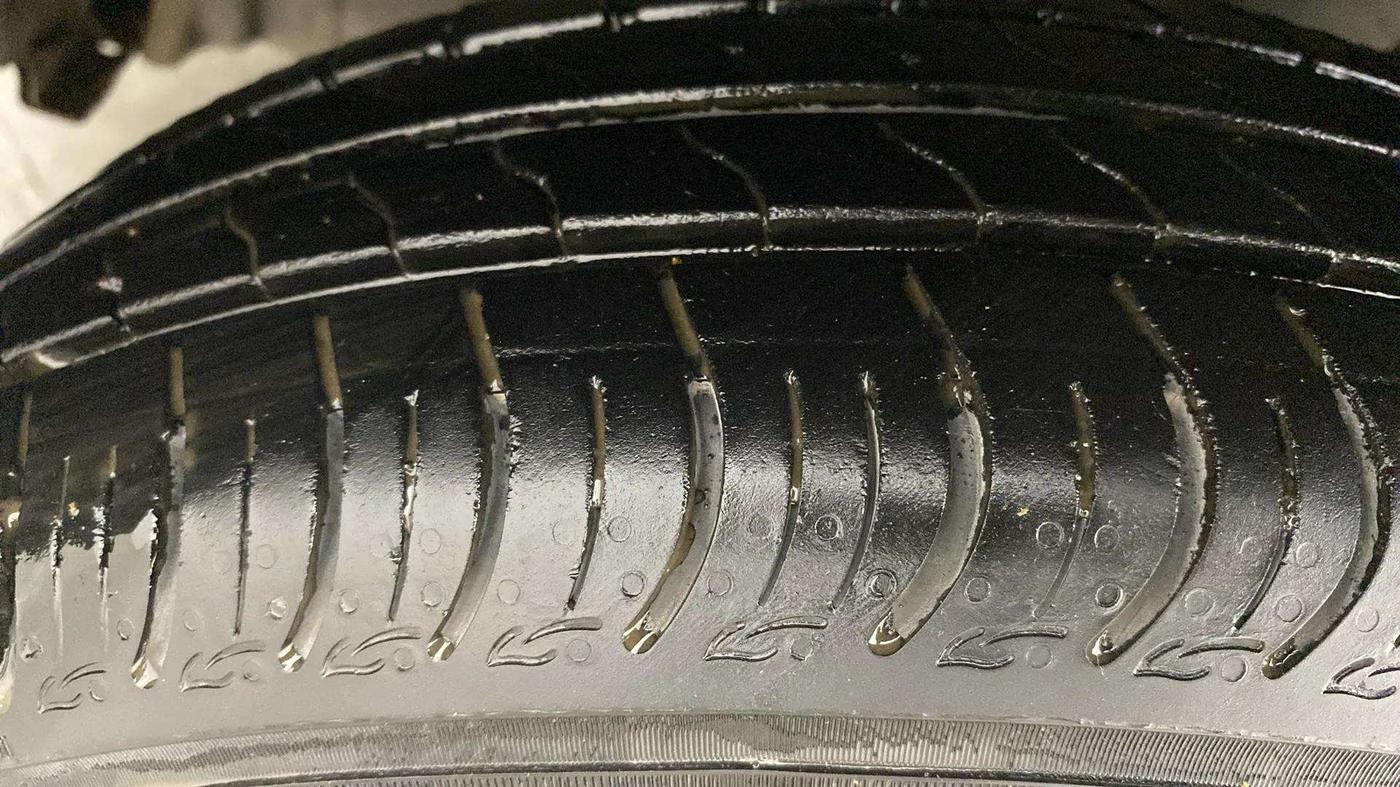 2021 Maruti S PRESSO VXI CNG, CNG, Manual, 71,577 km, Left Rear Tyre Tread