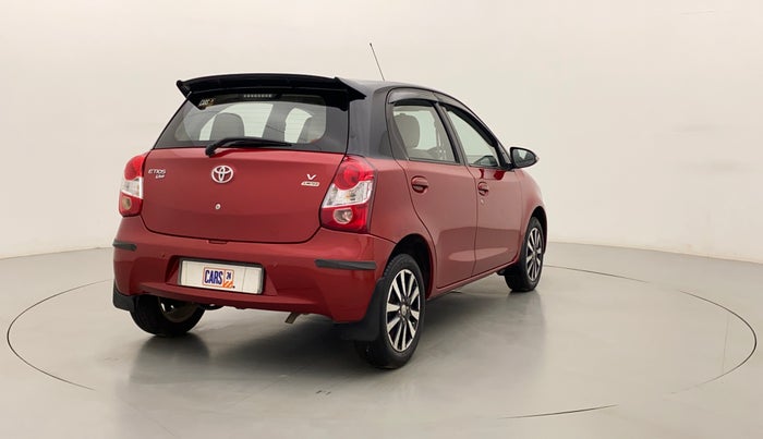 2016 Toyota Etios Liva V DUAL TONE, Petrol, Manual, 44,287 km, Right Back Diagonal