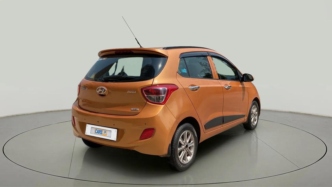 2016 Hyundai Grand i10 ASTA (O) 1.2 KAPPA VTVT, Petrol, Manual, 63,148 km, Right Back Diagonal