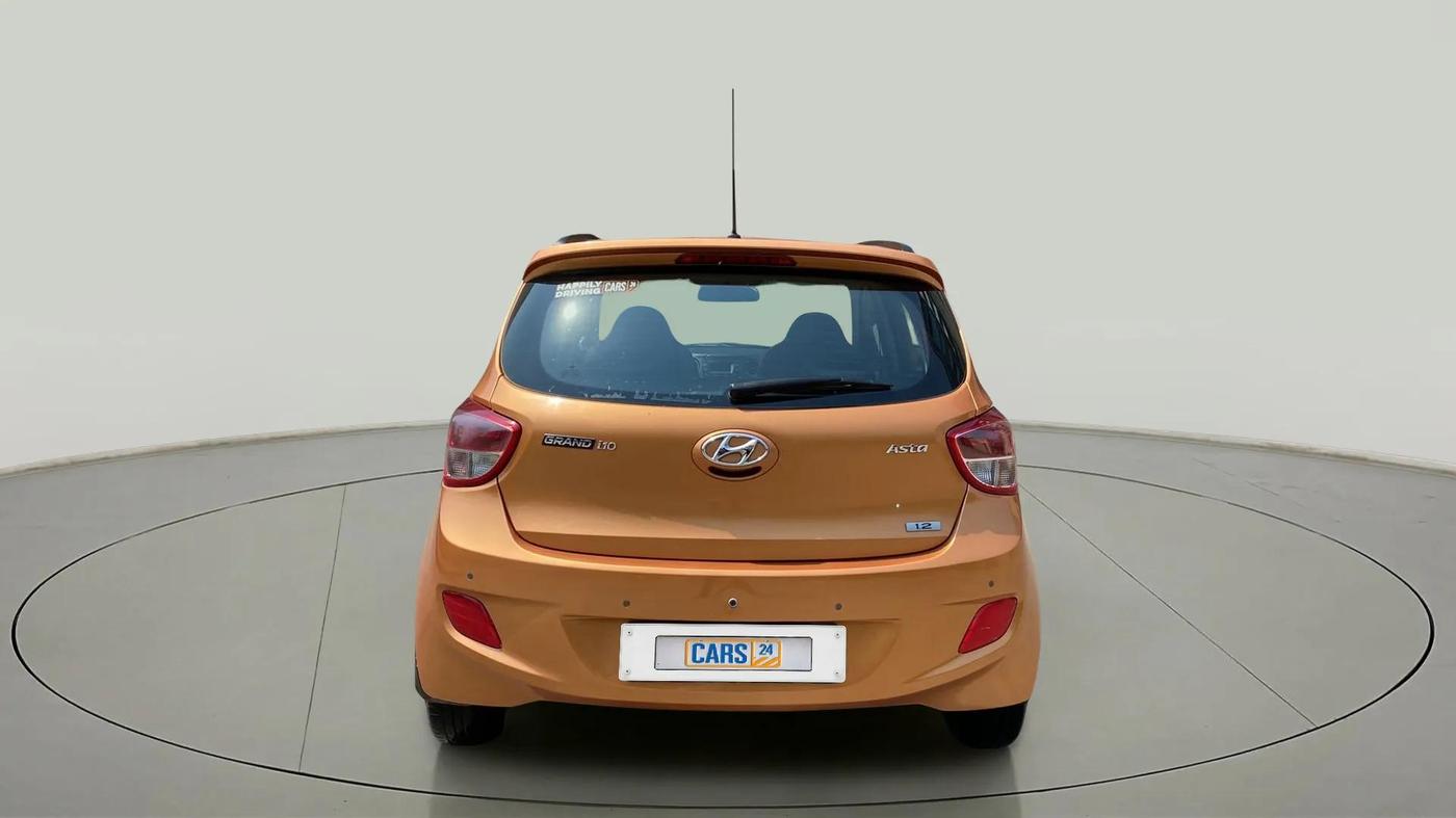 2016 Hyundai Grand i10 ASTA (O) 1.2 KAPPA VTVT, Petrol, Manual, 63,148 km, Back/Rear