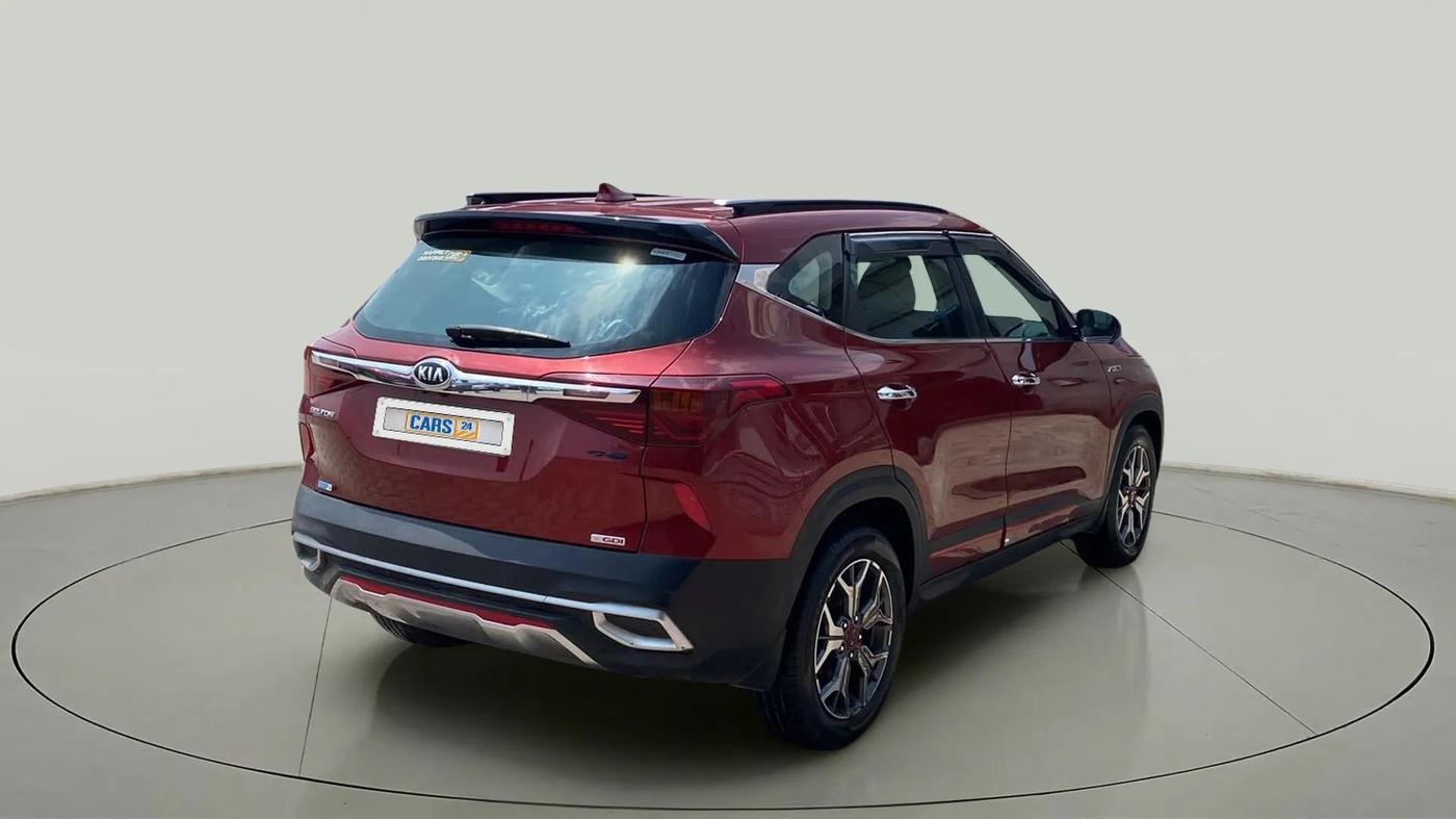 2020 KIA SELTOS GTX PLUS DCT 1.4 PETROL, Petrol, Automatic, 75,698 km, Right Back Diagonal