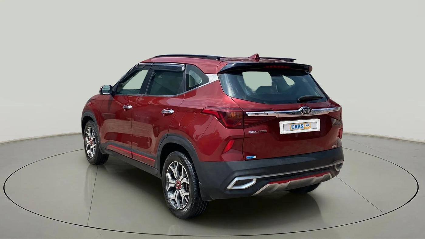 2020 KIA SELTOS GTX PLUS DCT 1.4 PETROL, Petrol, Automatic, 75,698 km, Left Back Diagonal
